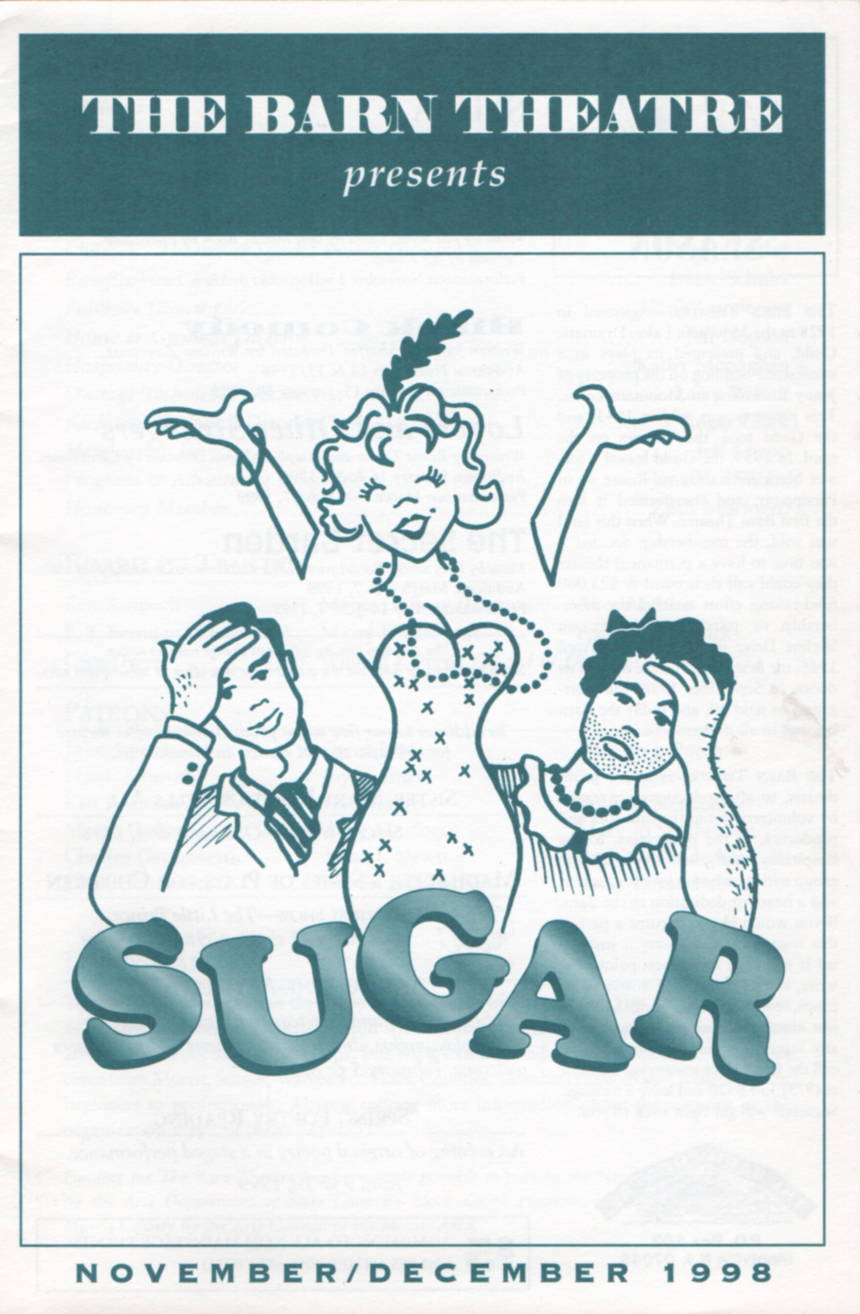 Program Cover for Sugar