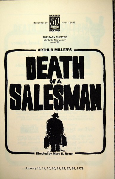 Program Cover for Death of a Salesman