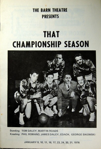 Program Cover for That Championship Season