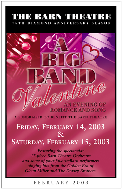 Program Cover for A Big Band Valentine