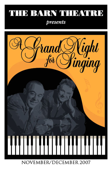 Program Cover for A Grand Night for Singing