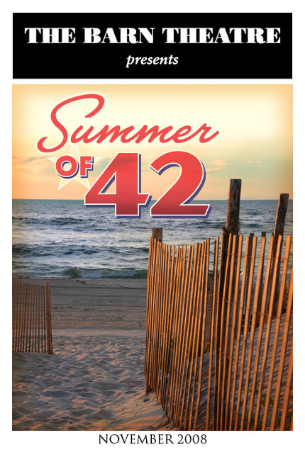 Program Cover for Summer of '42