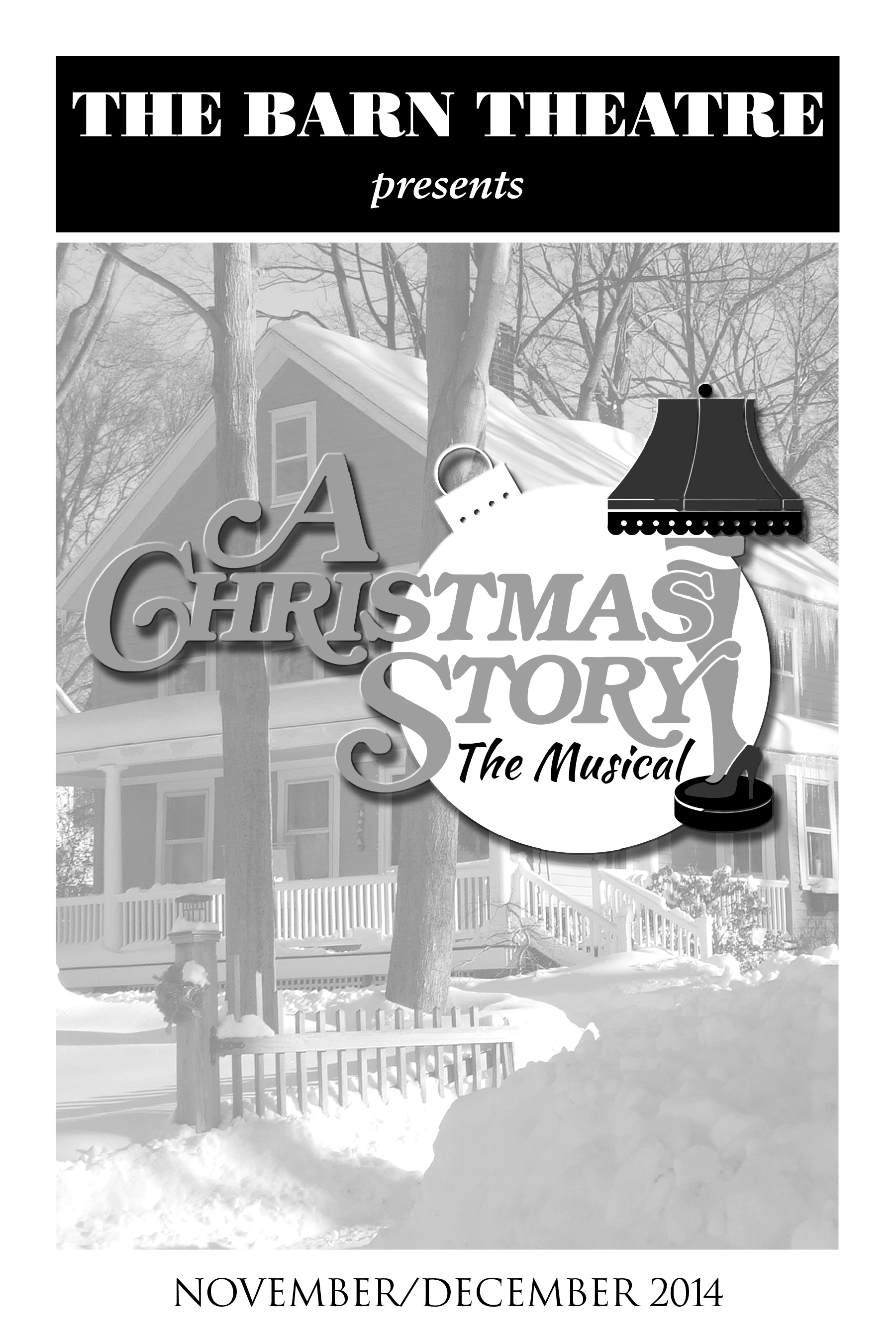 Program Cover for A Christmas Story