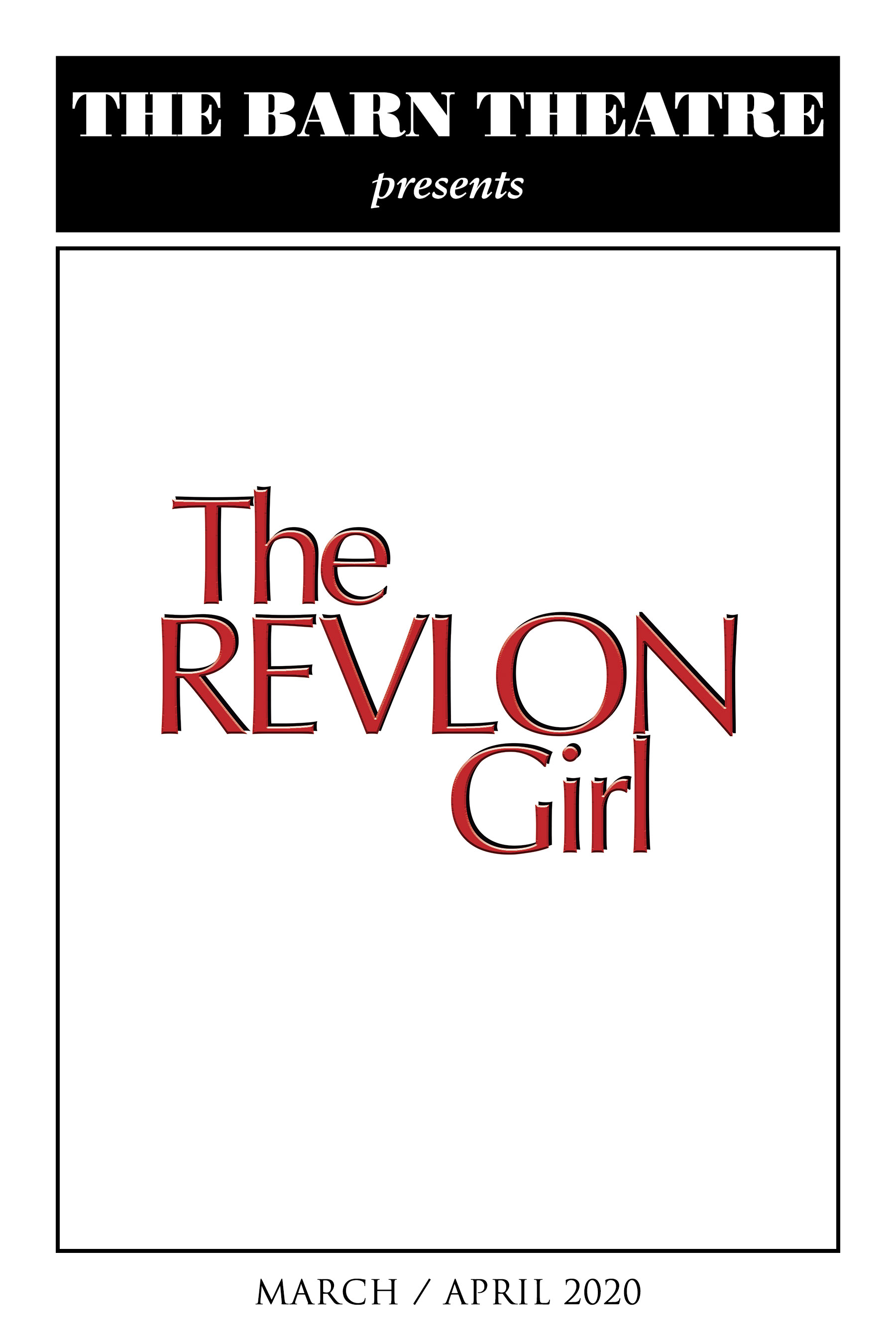 Program Cover for The Revlon Girl